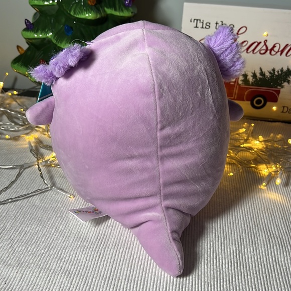 SQUISHMALLOW AXOLOTL MONICA The Purple Plush Toy 7.5” Kellytoys - Picture 3 of 7